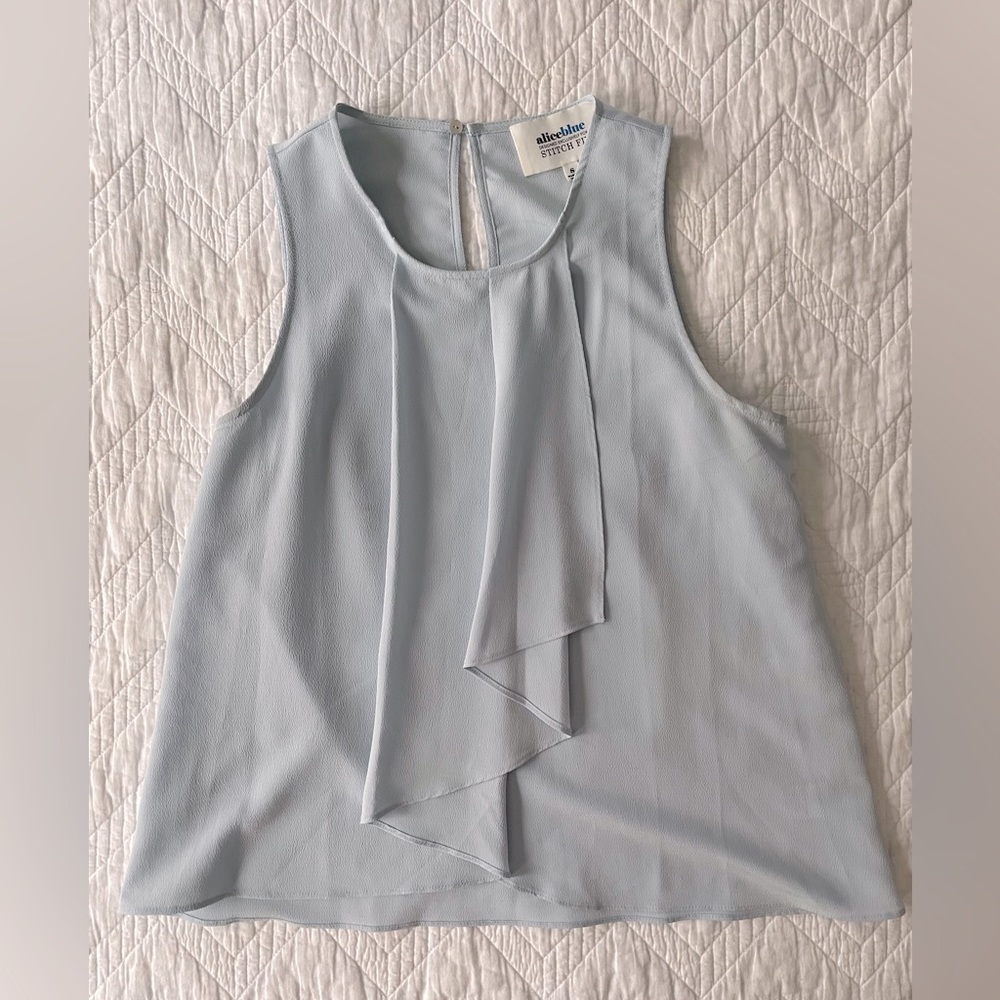Stitch Fix Skies Are Blue Flutter Top